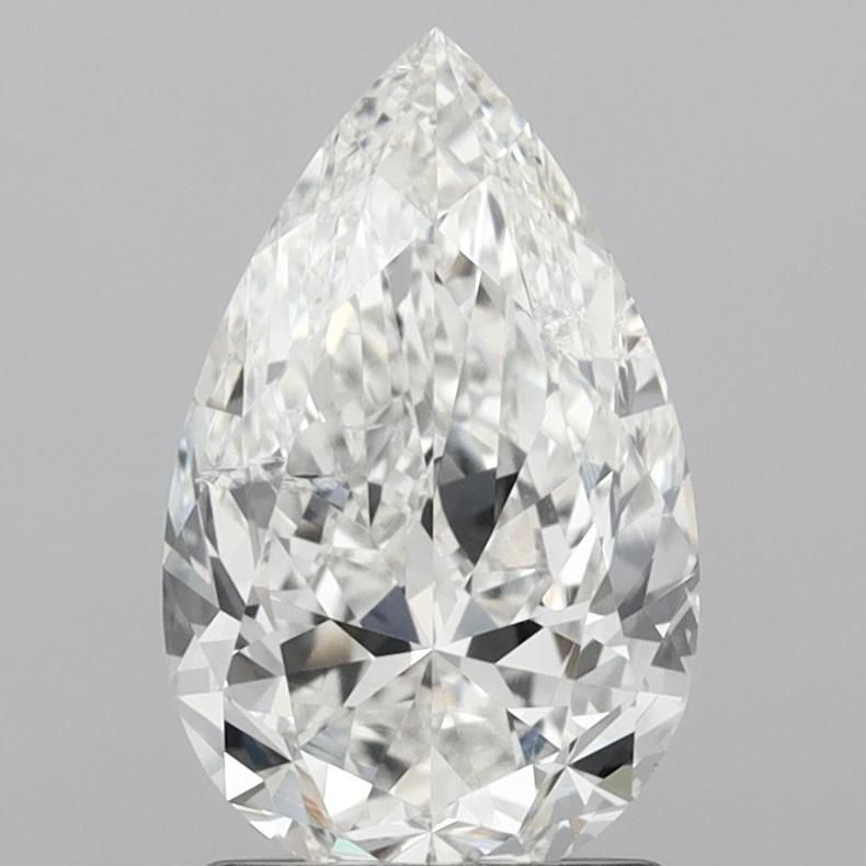 Diamond Natural 1,52Ct H-SI2 Pear - GIA1543813727