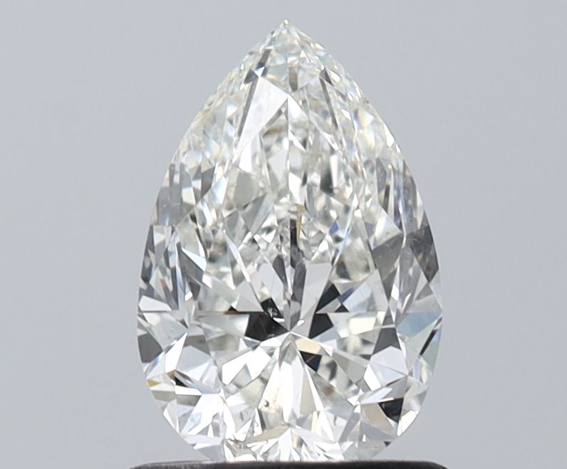Diamond Natural 1,01Ct H-SI2 Pear - GIA6545943282
