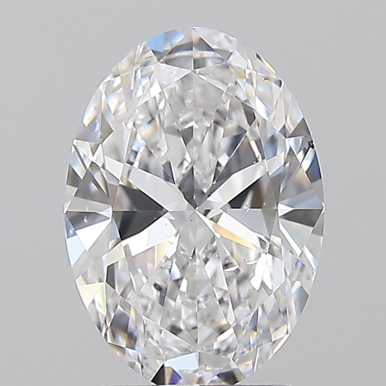 Diamond Natural 2Ct D-SI1 Oval - GIA2526285937