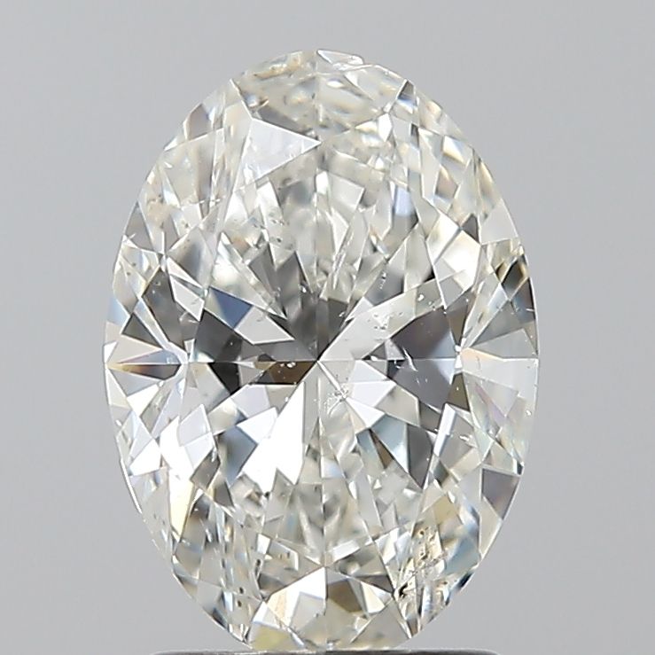 Diamond Natural 1,7Ct H-SI2 Oval - GIA6541587115