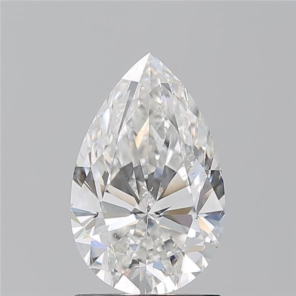 Diamond Natural 1,51Ct F-SI2 Pear - GIA2536797078