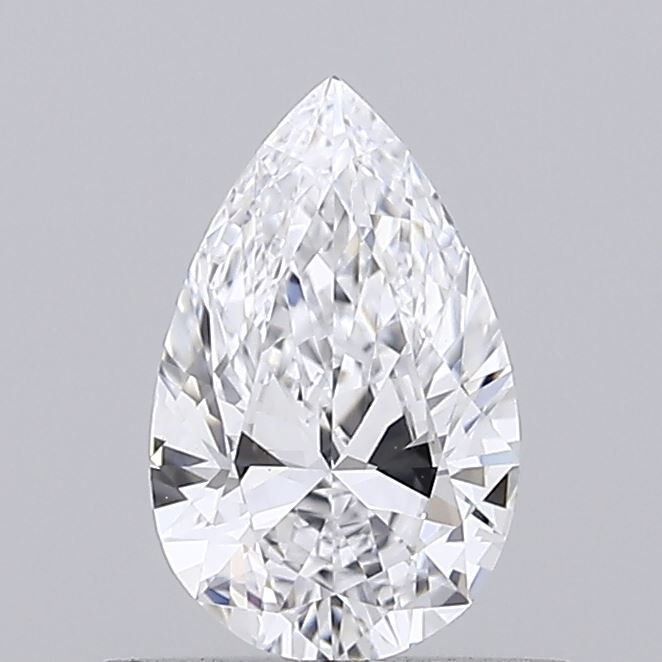 Diamond Natural 0,52Ct D-IF Pear - GIA6541371286