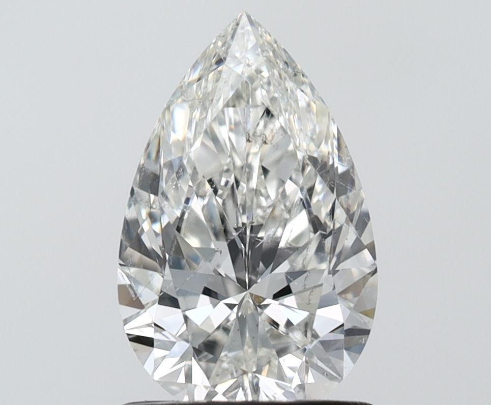 Diamond Natural 1,03Ct H-SI2 Pear - GIA7543806896
