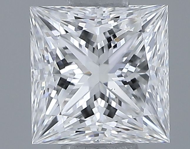 Diamond Natural 0,61Ct E-SI1 Princess - GIA2556187322