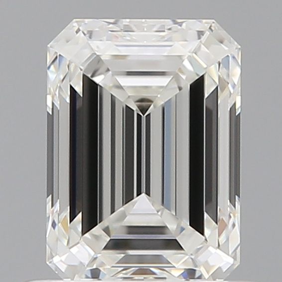 Diamond Natural 0,72Ct G-VVS2 Emerald - GIA7543784332
