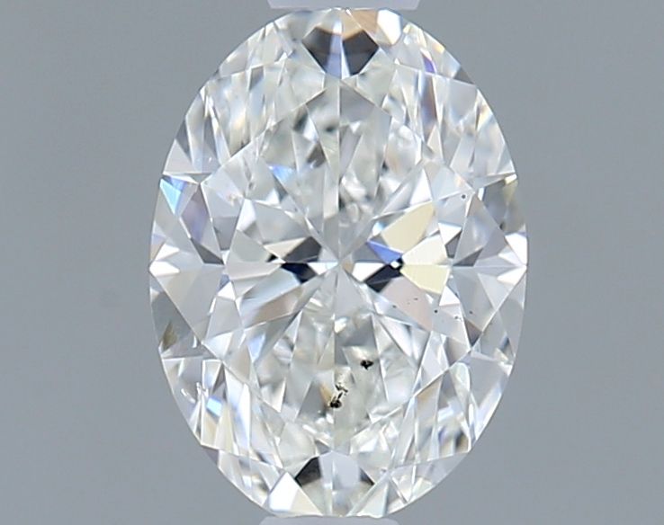 Diamond Natural 0,68Ct G-SI1 Oval - GIA7538593247