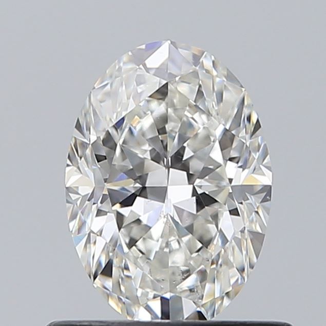 Diamond Natural 0,7Ct G-SI1 Oval - GIA7551135585