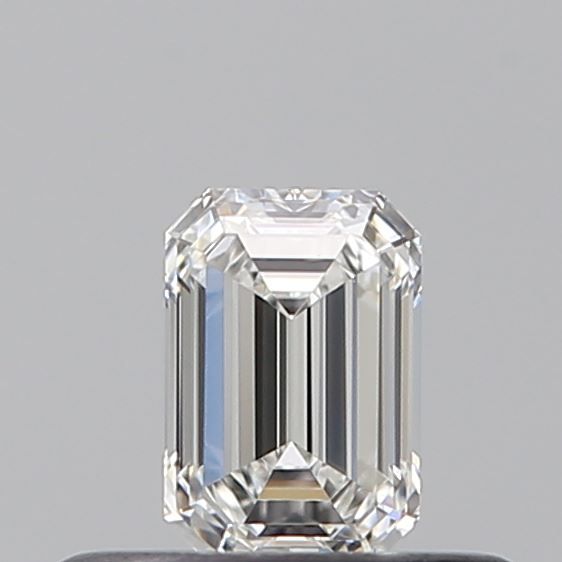 Diamond Natural 0,3Ct F-VVS1 Emerald - GIA6541129032