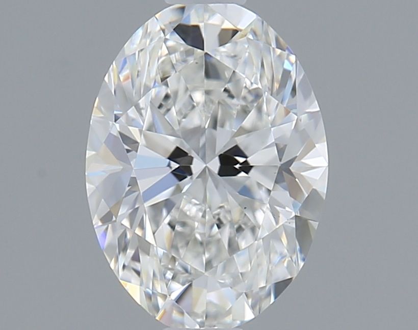 Diamond Natural 0,9Ct F-VS2 Oval - GIA7538540701