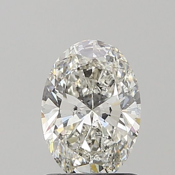 Diamond Natural 1,01Ct H-SI2 Oval - GIA7541029583