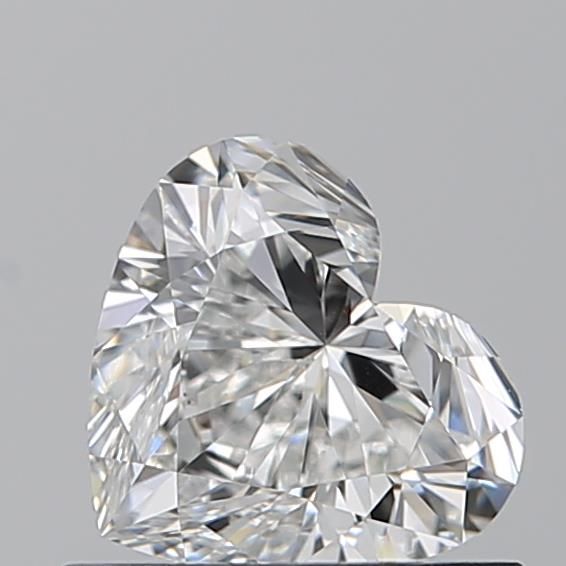 Diamond Natural 0,7Ct F-VS1 Heart - GIA7548575824