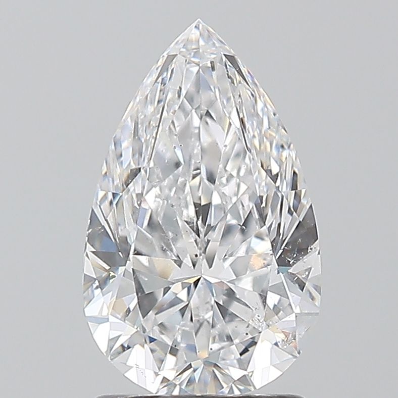 Diamond Natural 1,5Ct D-SI2 Pear - GIA2537405878