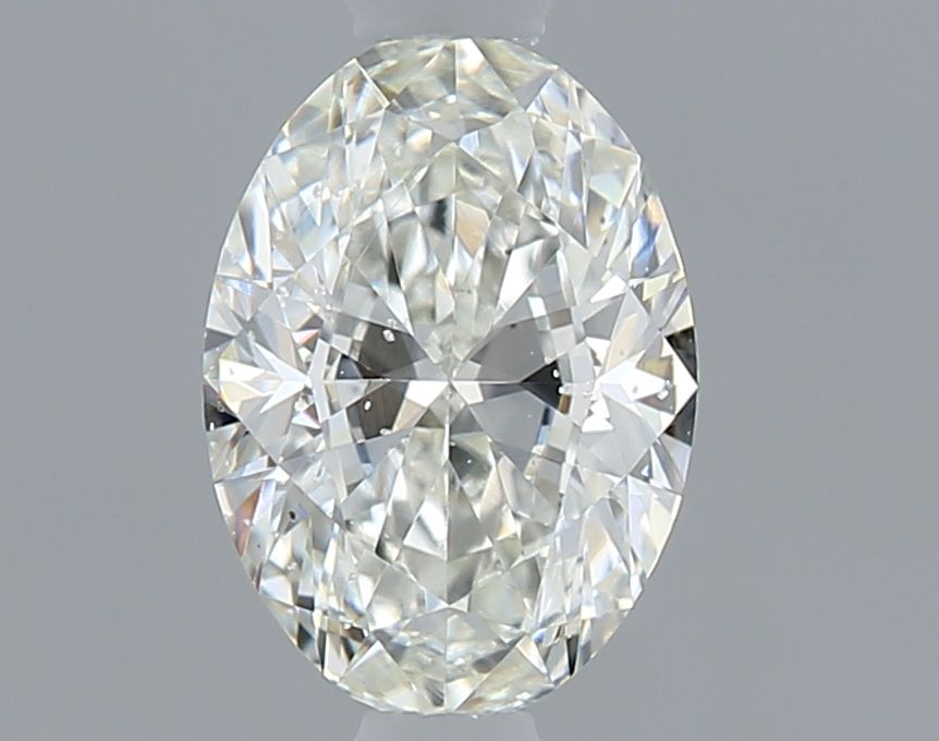 Diamond Natural 0,5Ct G-SI1 Oval - GIA7548664282