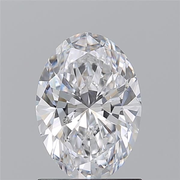 Diamond Natural 1,22Ct D-SI1 Oval - GIA6535486757