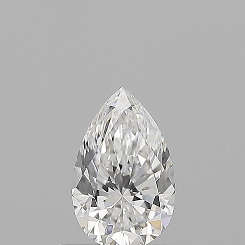 Diamond Natural 0,51Ct D-IF Pear - GIA7548297326
