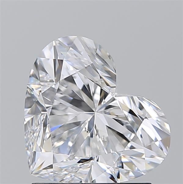 Diamond Natural 1,53Ct D-SI2 Heart - GIA6535457849