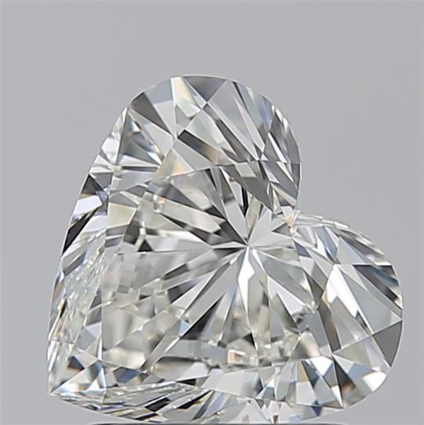 Diamond Natural 1,7Ct J-VVS2 Heart - GIA1543271583