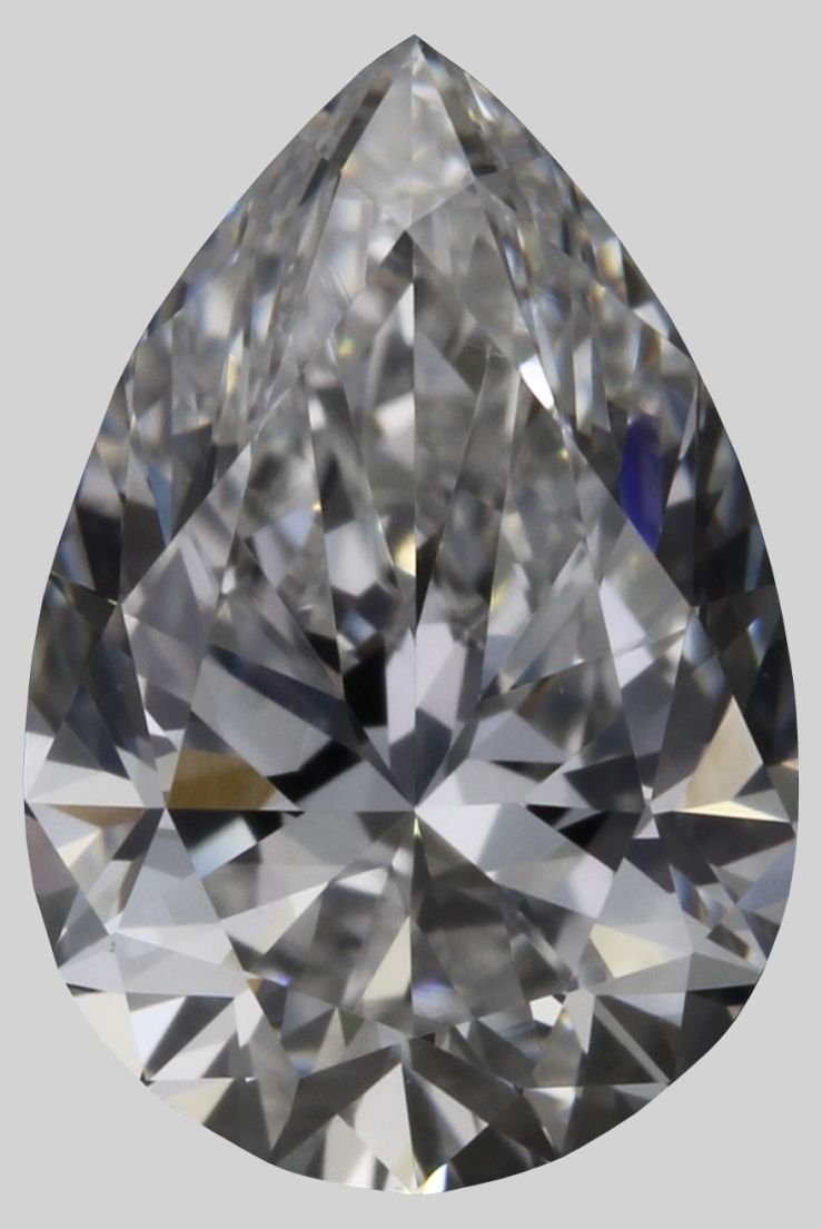 Diamond Natural 0,51Ct E-VVS2 Pear - GIA2527920864