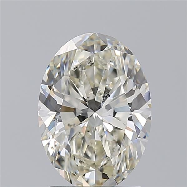 Diamond Natural 1,7Ct K-SI2 Oval - GIA1549537249