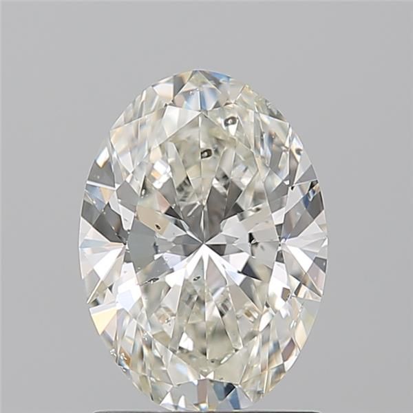 Diamond Natural 1,5Ct J-SI2 Oval - GIA7546177974
