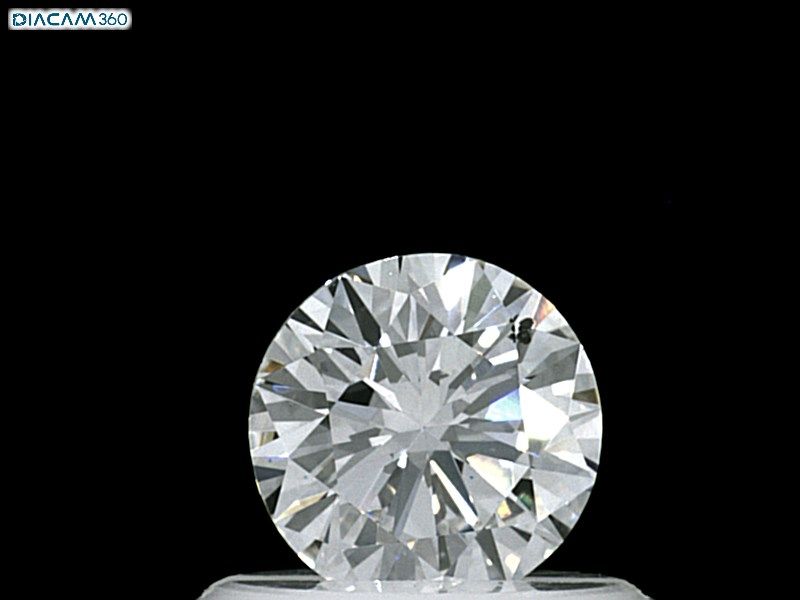 Diamond Natural 0,53Ct F-SI1 Round - GIA2416690276