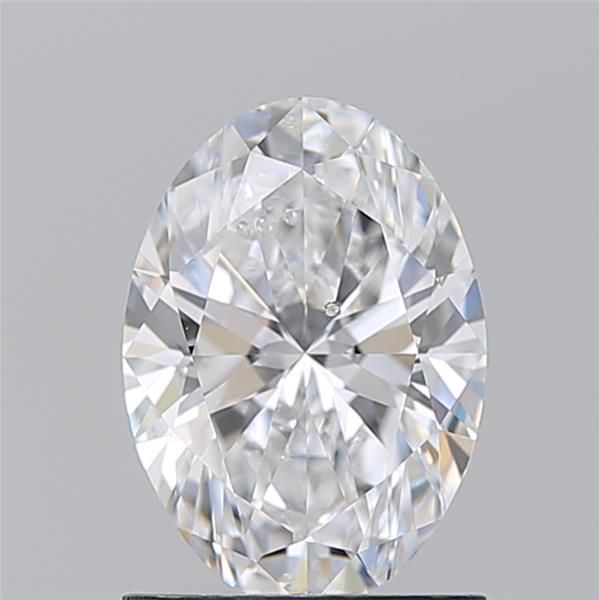 Diamond Natural 1,21Ct D-SI2 Oval - GIA7543213934