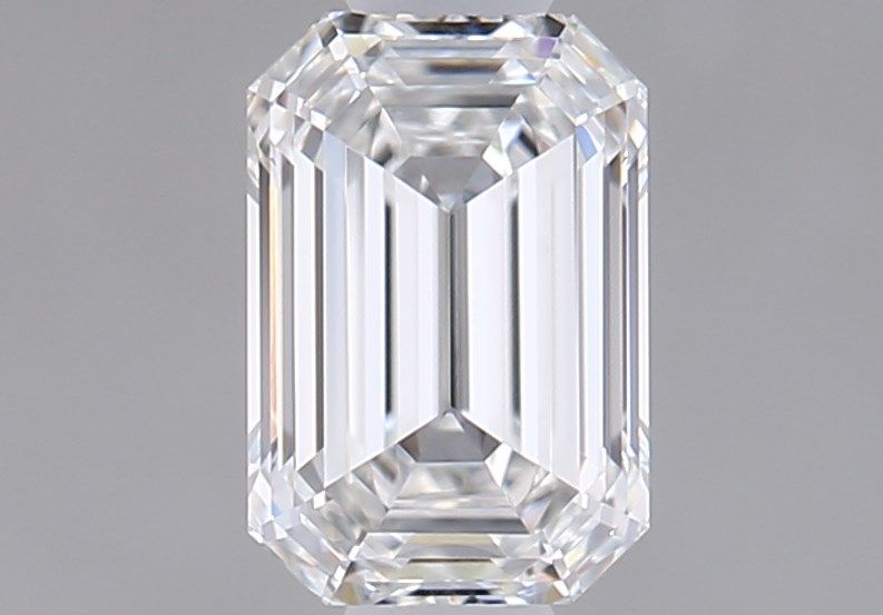 Diamond Natural 0,56Ct F-VVS2 Emerald - GIA6515398228