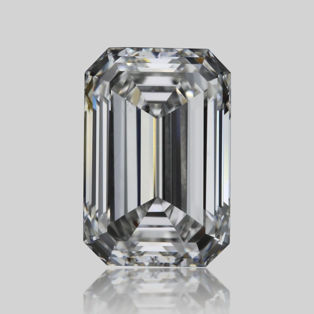 Diamond Natural 0,53Ct F-VS2 Emerald - GIA7458494109