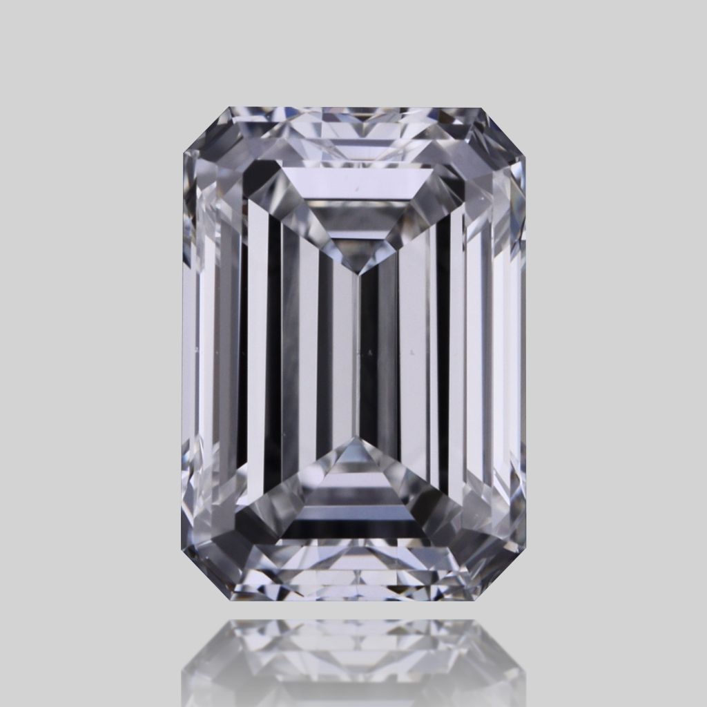 Diamond Natural 0,51Ct F-VS1 Emerald - GIA7458422152