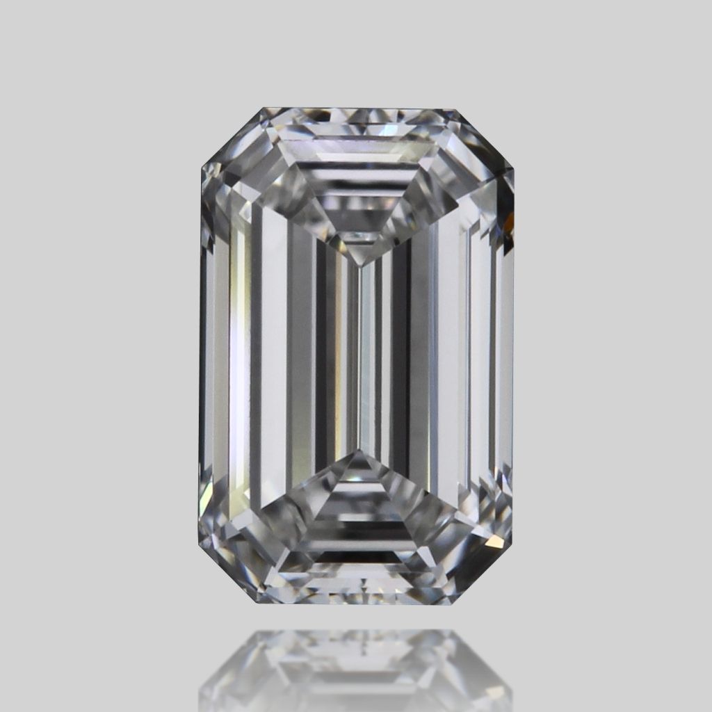 Diamond Natural 0,31Ct F-VS1 Emerald - GIA2477834454