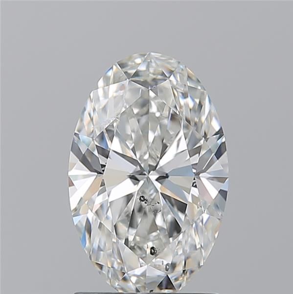 Diamond Natural 1,71Ct G-SI2 Oval - GIA6542270449