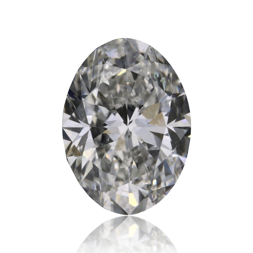 Diamond Natural 0,49Ct G-SI2 Oval - GIA5533595786