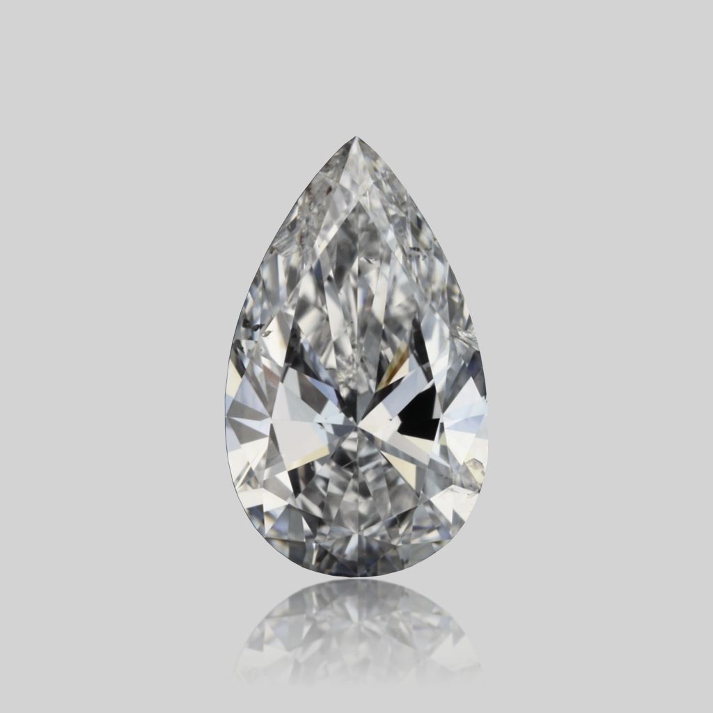 Diamond Natural 0,38Ct D-SI2 Pear - GIA1528932768