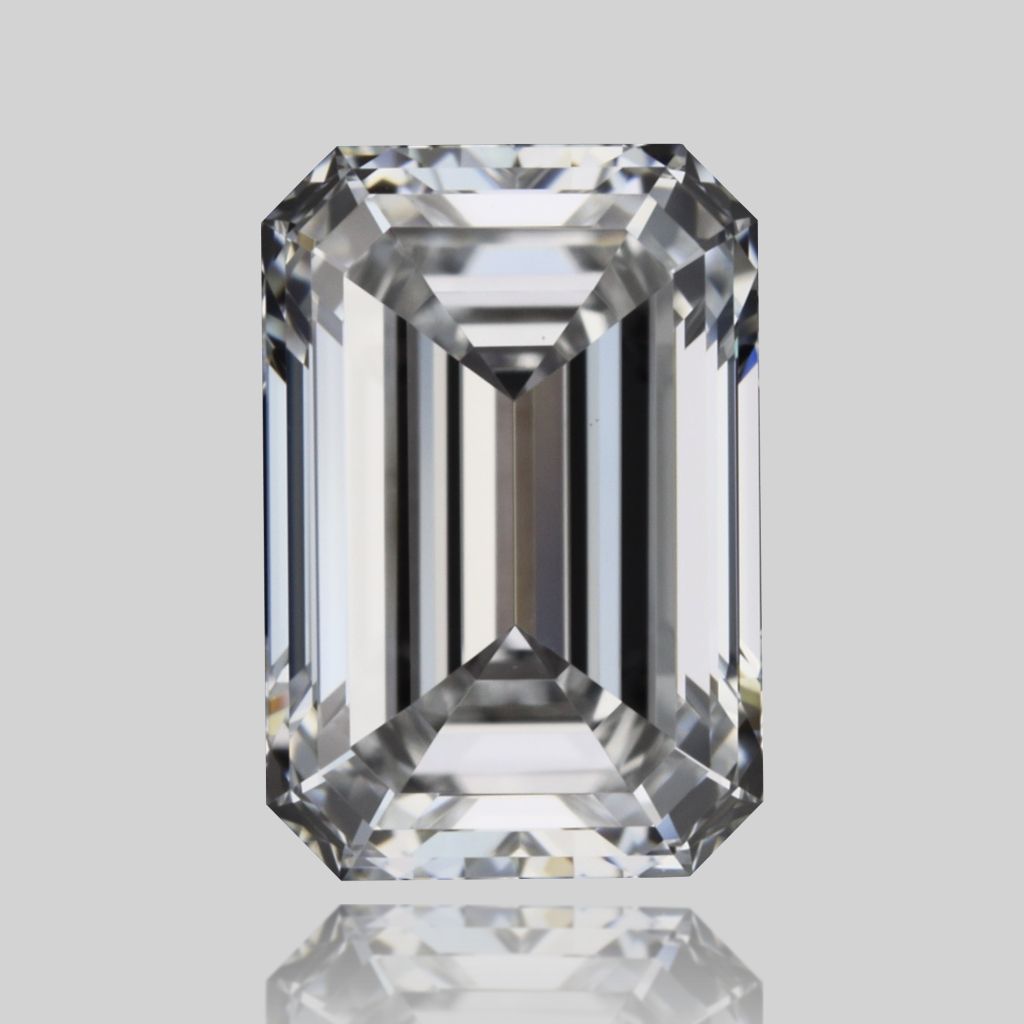 Diamond Natural 0,71Ct F-VS1 Emerald - GIA5523420105