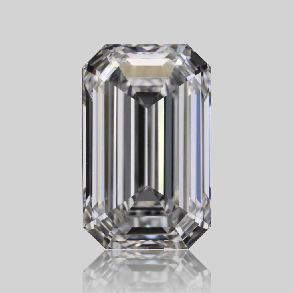 Diamond Natural 0,73Ct F-VS1 Emerald - GIA7521013478