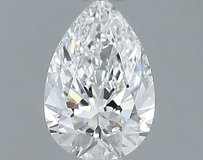 Diamond Natural 0,51Ct D-VVS2 Pear - GIA7531484664