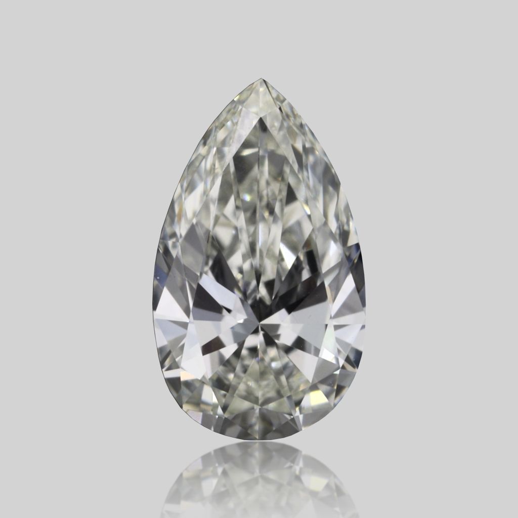 Diamond Natural 0,38Ct H-VVS1 Pear - GIA5533582789
