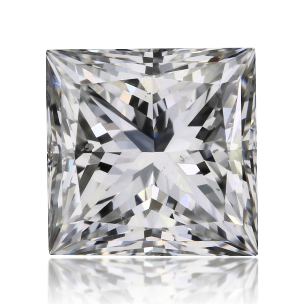 Diamond Natural 0,35Ct F-SI2 Princess - GIA5533928783
