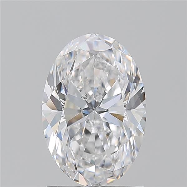 Diamond Natural 1,7Ct D-SI1 Oval - GIA6531798860