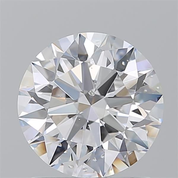 Diamond Natural 1,5Ct D-SI2 Round - GIA7538886811