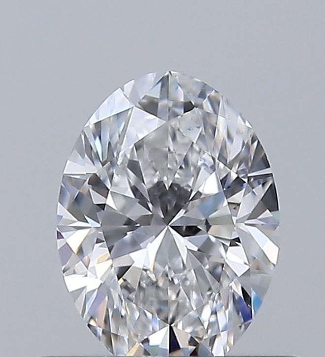 Diamond Natural 0,5Ct D-VS2 Oval - GIA2537526873