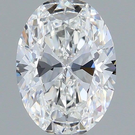 Diamond Natural 0,61Ct F-VVS1 Oval - GIA7553248384