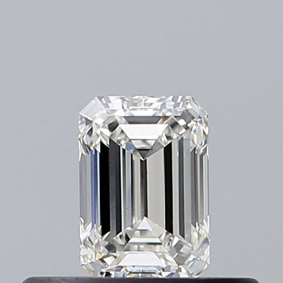 Diamond Natural 0,32Ct H-VVS1 Emerald - GIA6542116581