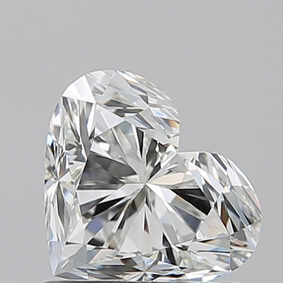 Diamond Natural 1,01Ct I-IF Heart - GIA6542399204