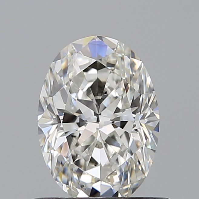 Diamond Natural 0,61Ct H-SI1 Oval - GIA7546476182
