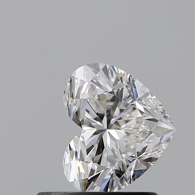 Diamond Natural 0,79Ct F-SI1 Heart - GIA7548674435