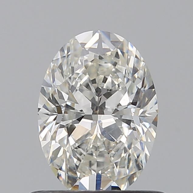 Diamond Natural 0,61Ct H-SI1 Oval - GIA6545343941