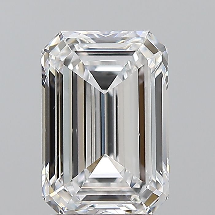 Diamond Natural 1,7Ct D-VS2 Emerald - GIA1543347480