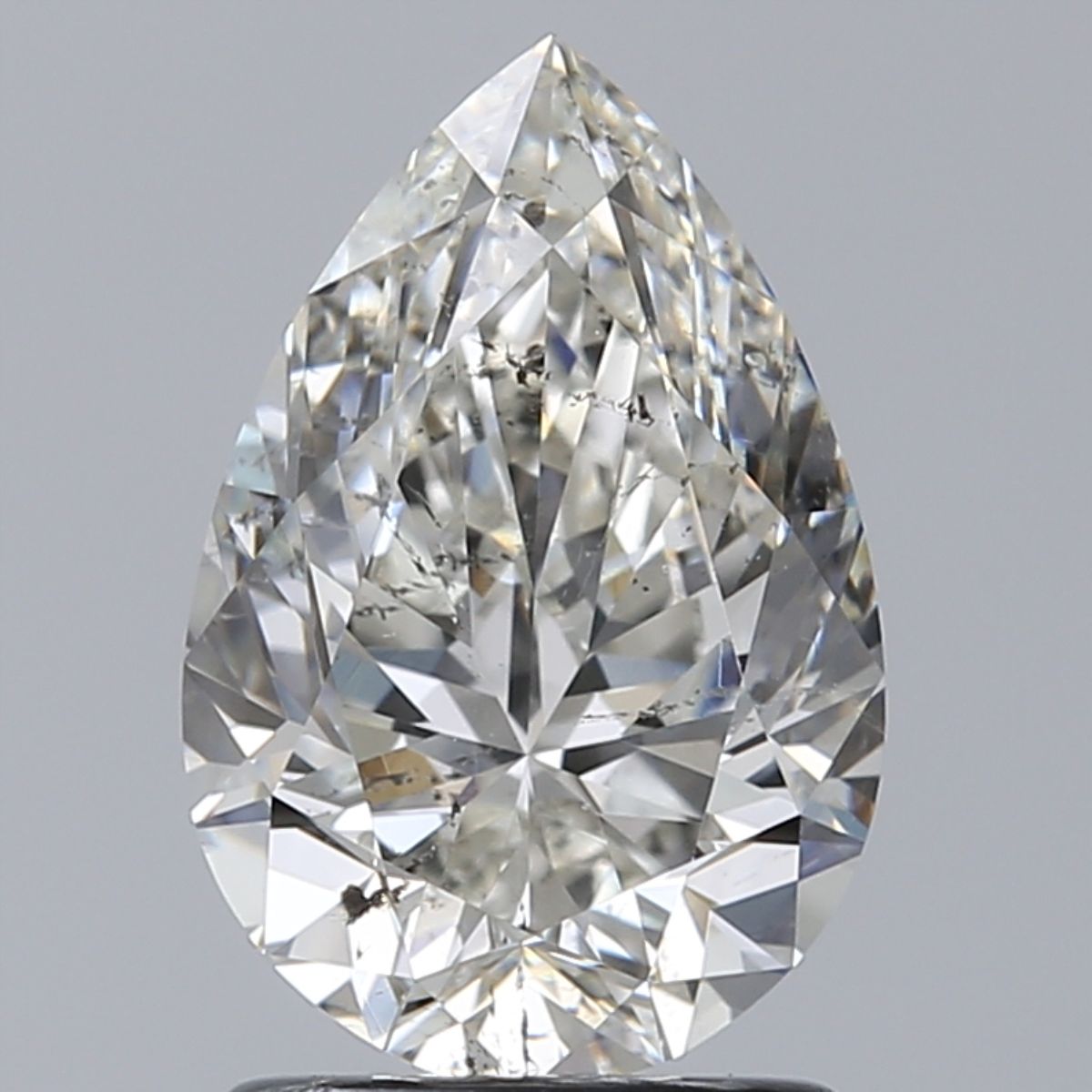 Diamond Natural 1,75Ct I-SI2 Pear - GIA5503587887