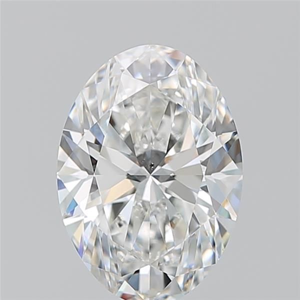 Diamond Natural 1,71Ct G-SI1 Oval - GIA6233625601